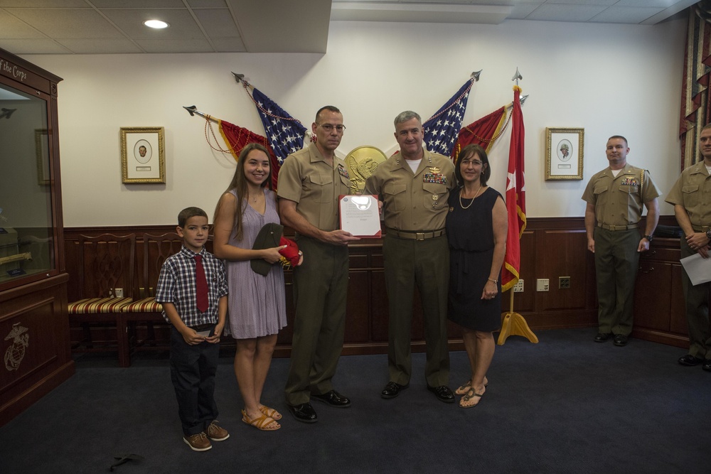 Col. Ryan P. Heritage Promotion Ceremony June 24, 2016