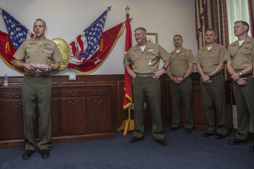 Col. Ryan P. Heritage Promotion Ceremony June 24, 2016