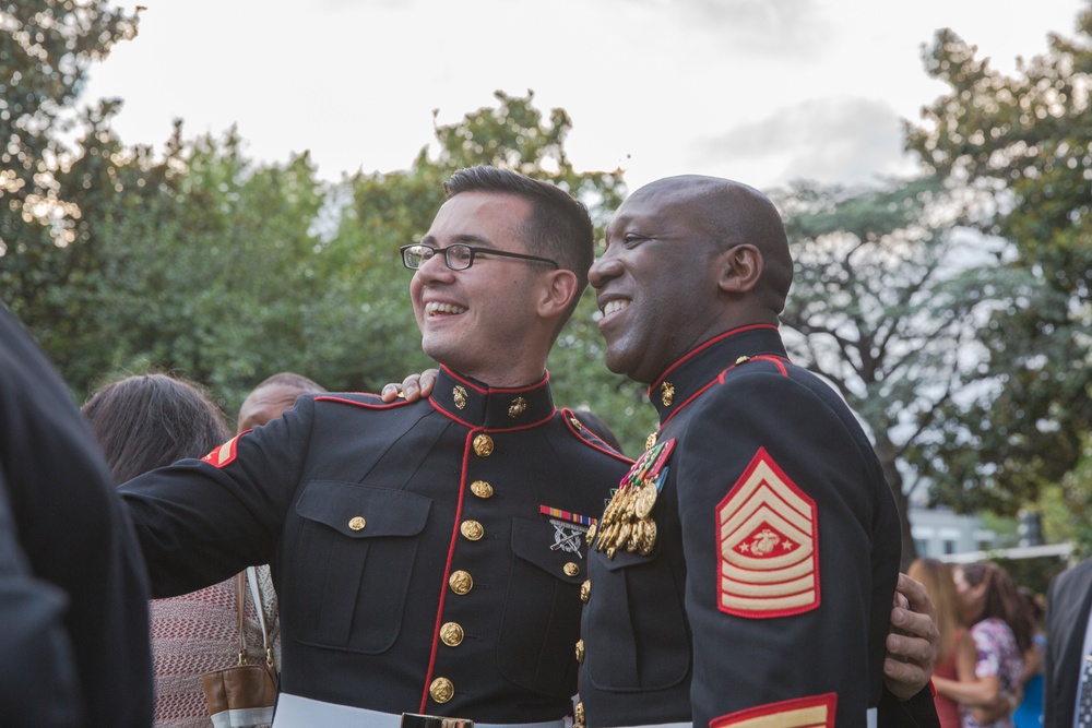 Marine Barracks Washington Evening Parade August 5, 2016