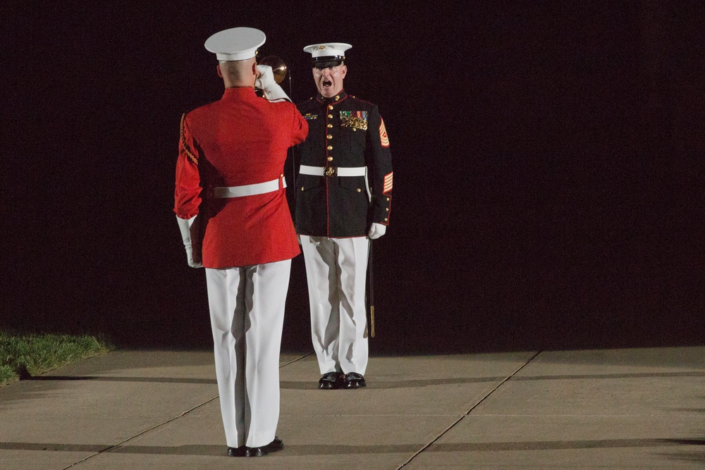 Marine Barracks Washington Evening Parade August 5, 2016