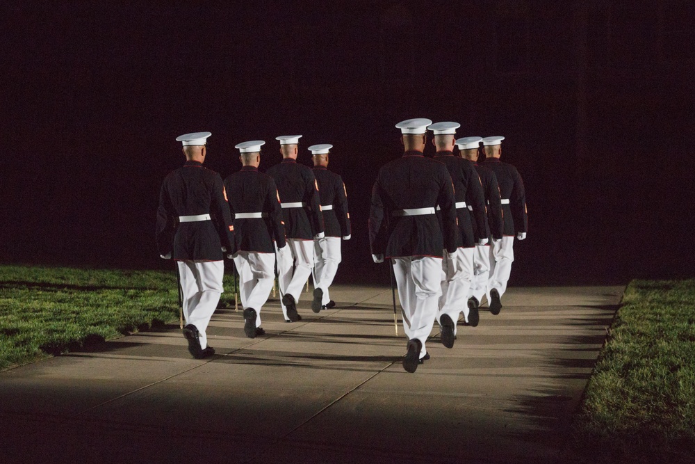 Marine Barracks Washington Evening Parade August 5, 2016