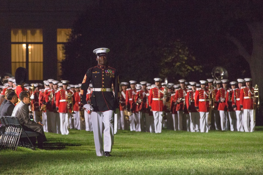 Marine Barracks Washington Evening Parade August 5, 2016