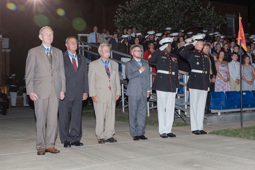 Marine Barracks Washington Evening Parade August 5, 2016