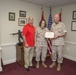 Award Ceremony for SSgt Brittany M. Clayborne, August 4, 2016