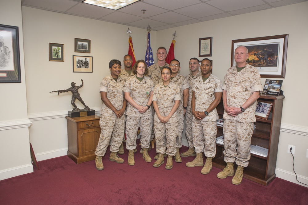 Award Ceremony for SSgt Brittany M. Clayborne, August 4, 2016