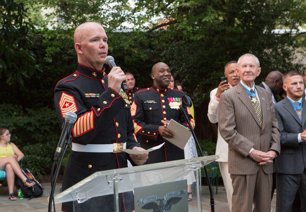 Marine Barracks Washington Evening Parade August 5, 2016