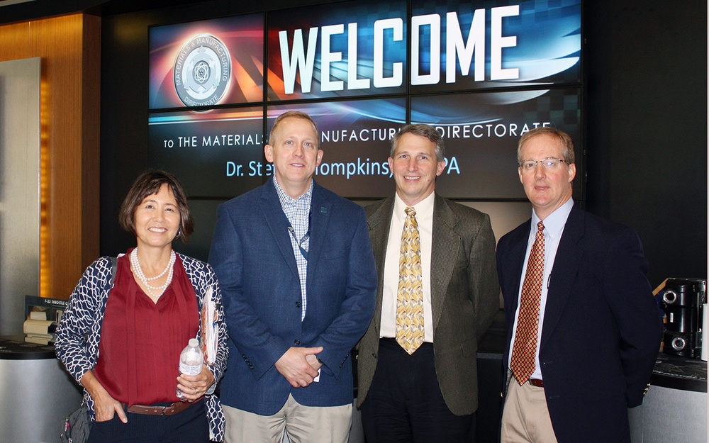 Materials and Manufacturing Directorate hosts DARPA leadership