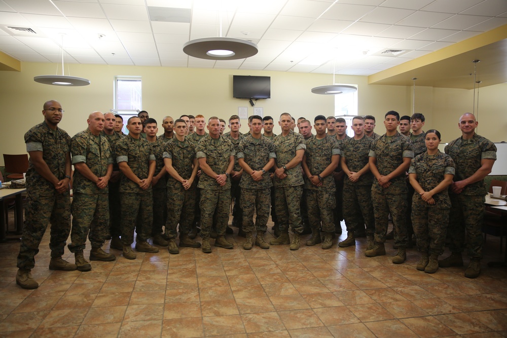 2nd MAW commanding general, sergeant major provide insight to young Marines