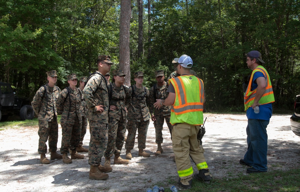 MCAS Cherry Point Marines assist local emergency response services with search for missing man
