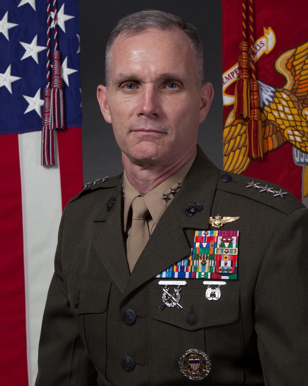 Lt. Gen. Gary L. Thomas Command Portrait
