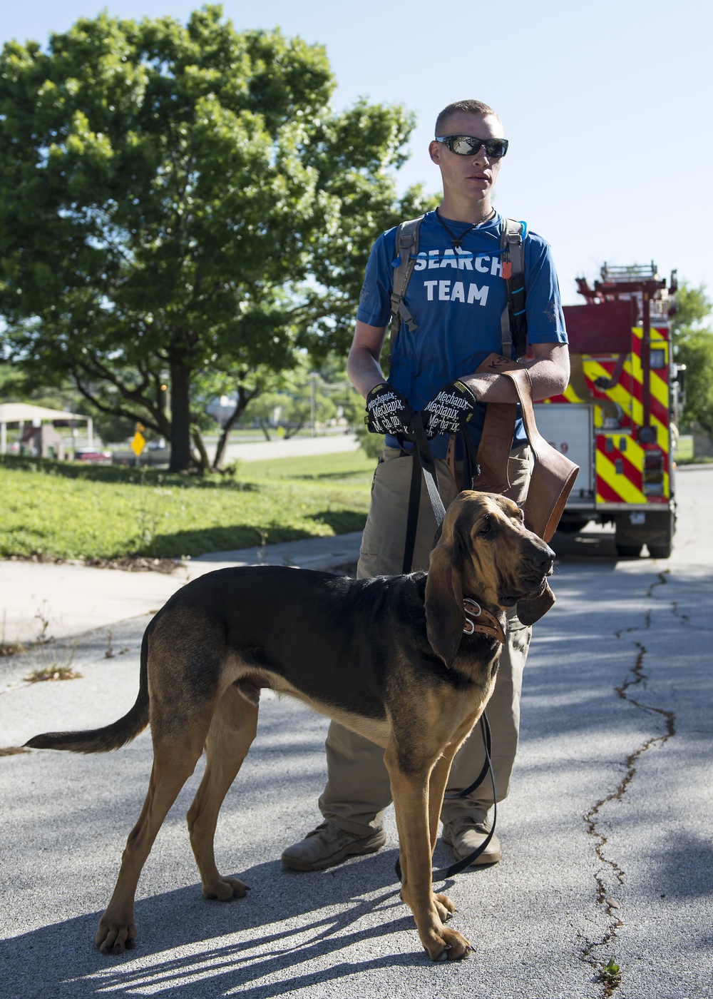 ◾AETC's 66th TRS teams with canine search, rescue organizations