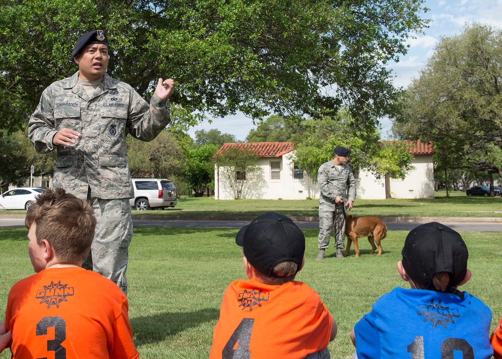 ◾Joint Base San Antonio youth celebrated Famaganza