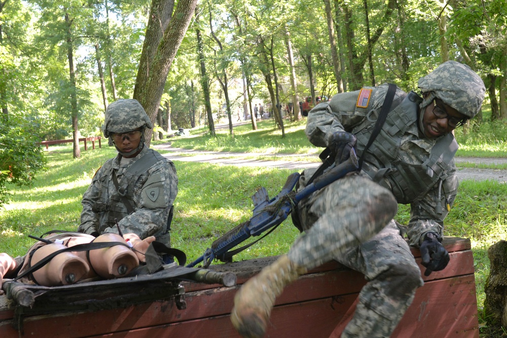 38th ID troops test medic skills
