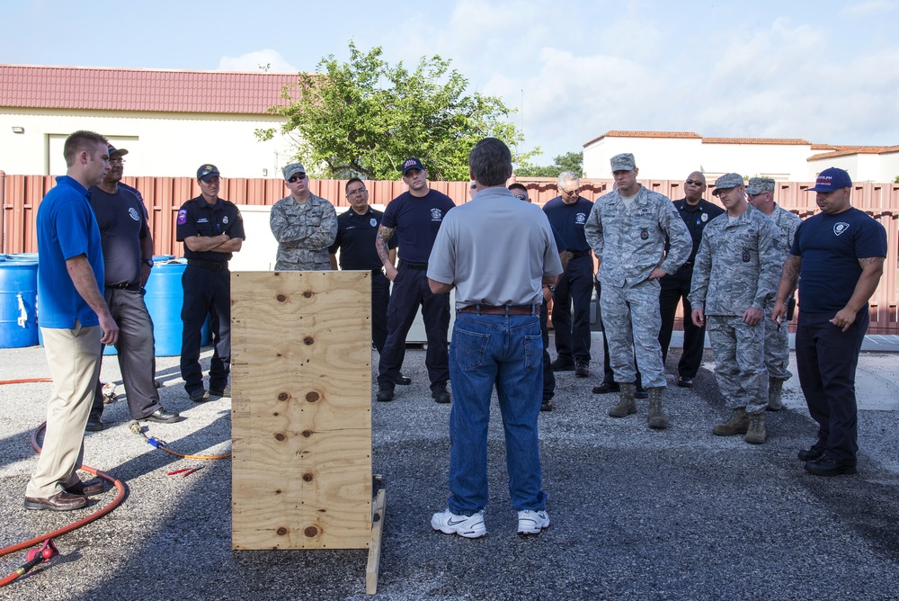 JBSA firefighters gain new perspective at strategy, tactics course