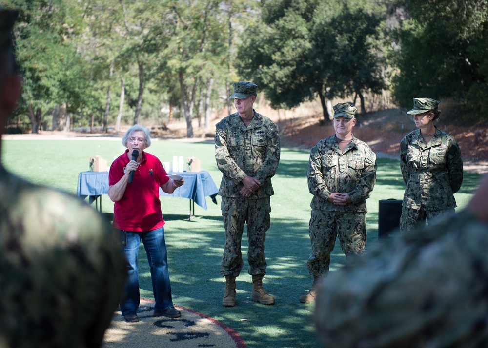 Locals Tour Ongoing Seabee Construction at Search Dog Training Center