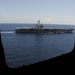 aboard the aircraft carrier USS George H.W. Bush (CVN 77). GHWB recently started a training and qualification cycle in preparation for a 2017 deployment.