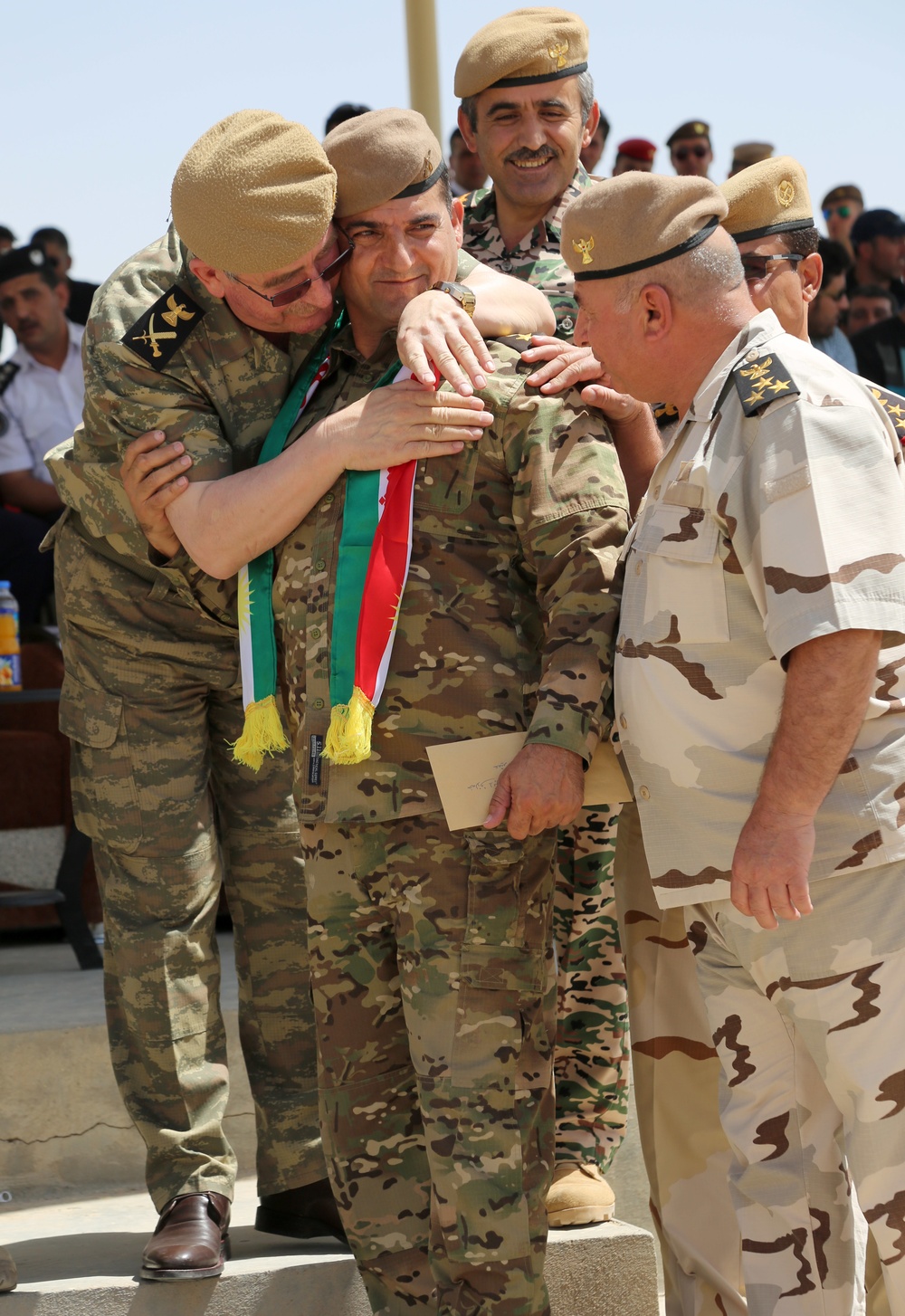 Peshmerga graduate from Modern Brigade Course 2