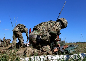 Mustangs share shooting principles and motivation at machine gun range