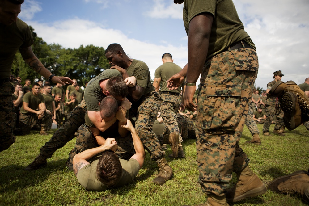 Marines clash in &quot;Teufel Hunden&quot; Challenge