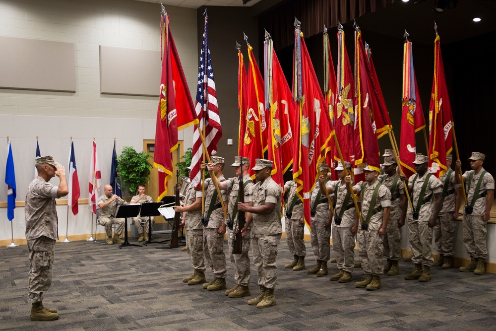 Marine Forces Reserve holds change of command ceremonies for two major subordinate commands