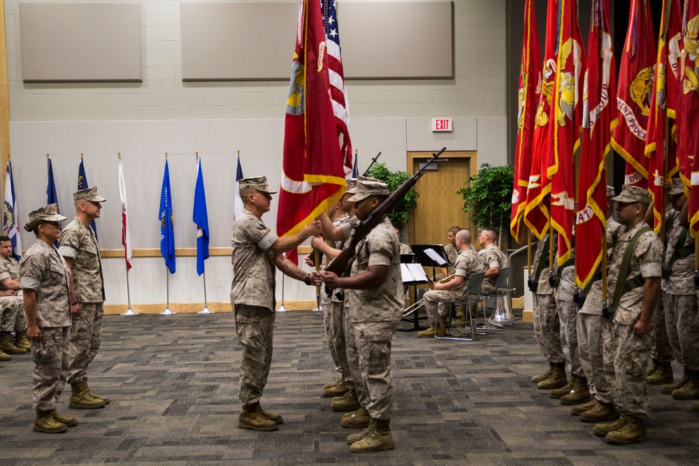 Marine Forces Reserve holds change of command ceremonies for two major subordinate commands