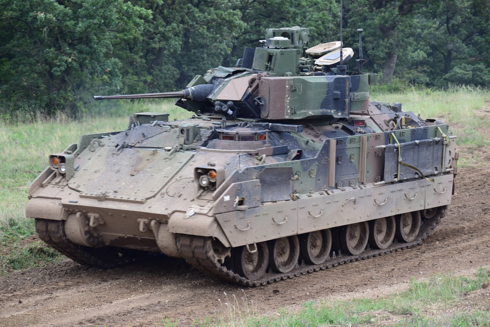 Warpaint Ride in Hungary ends with combined CALFEX Combined Arms Live Fire Exercise