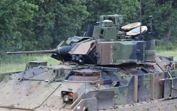 Warpaint Ride in Hungary ends with combined CALFEX Combined Arms Live Fire Exercise
