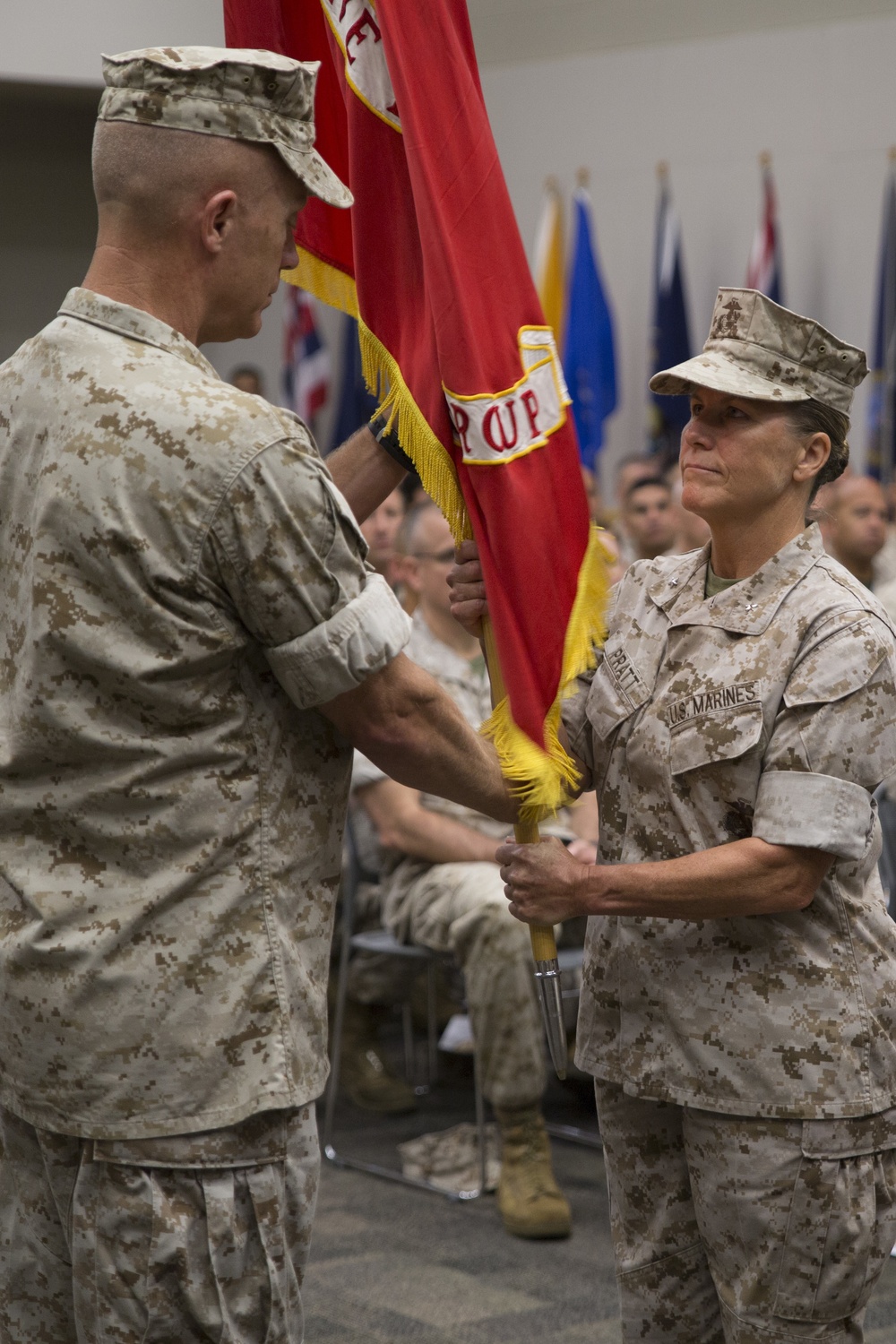 Marine Forces Reserve holds change of command ceremonies for two major subordinate commands