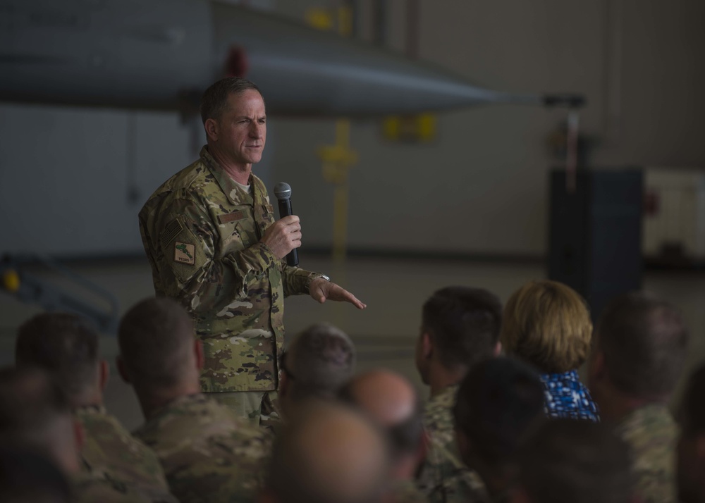 Air Force Chief of Staff visits Airmen: Talks priorities