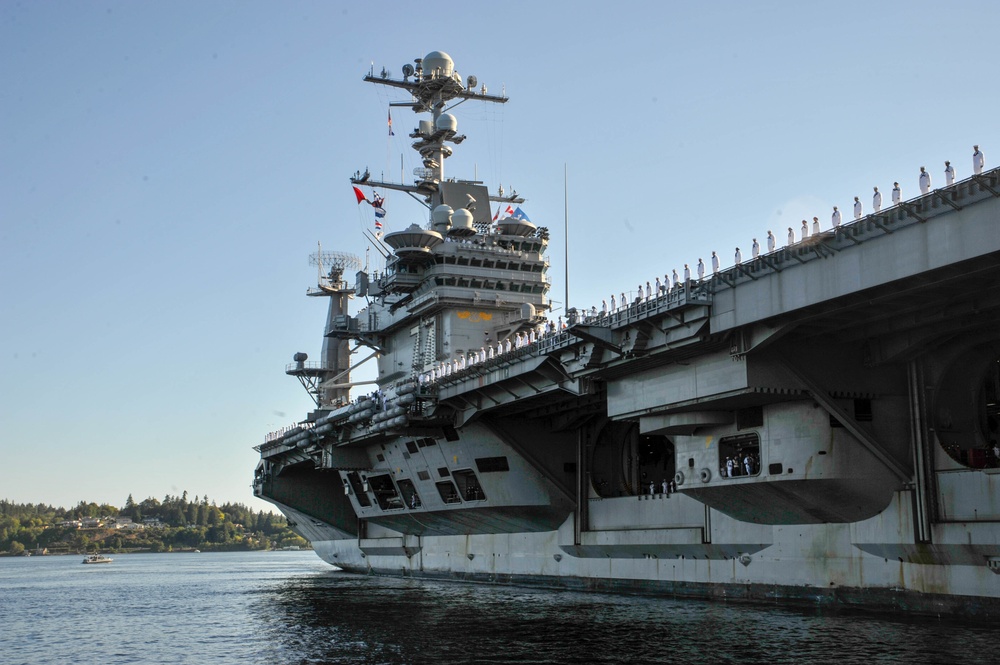USS John C. Stennis (CVN 74) Returns Home After A Seven Month Deployment
