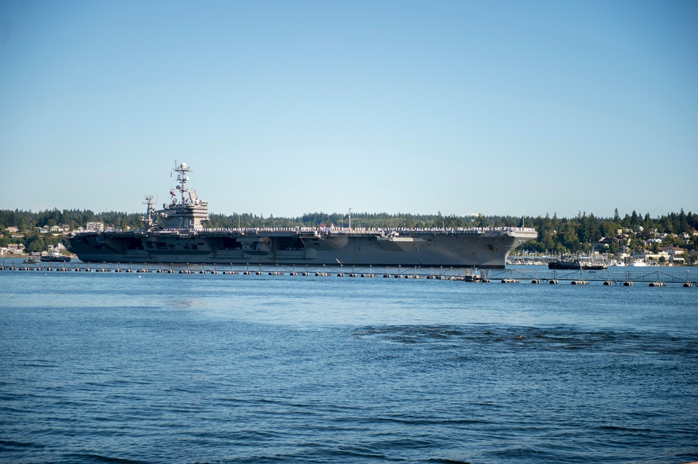 USS John C. Stennis (CVN 74) Returns Home After A Seven Month Deployment