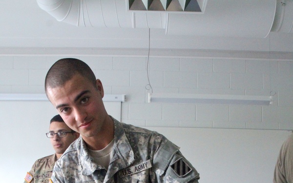 Speed and Power Soldiers conduct gunnery skills test