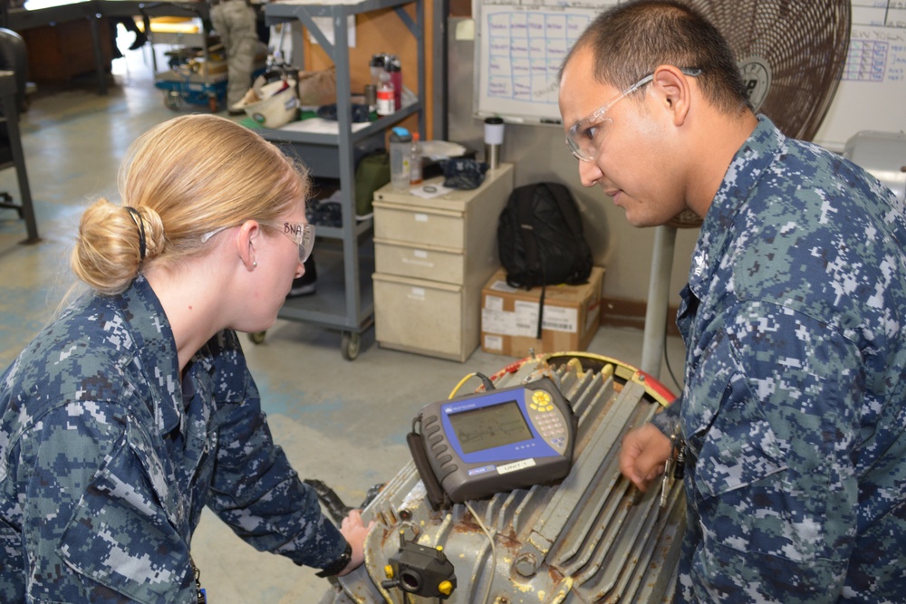 DVIDS - News - High Tech Tools Keep Navy Pumps Running at Peak Efficiency