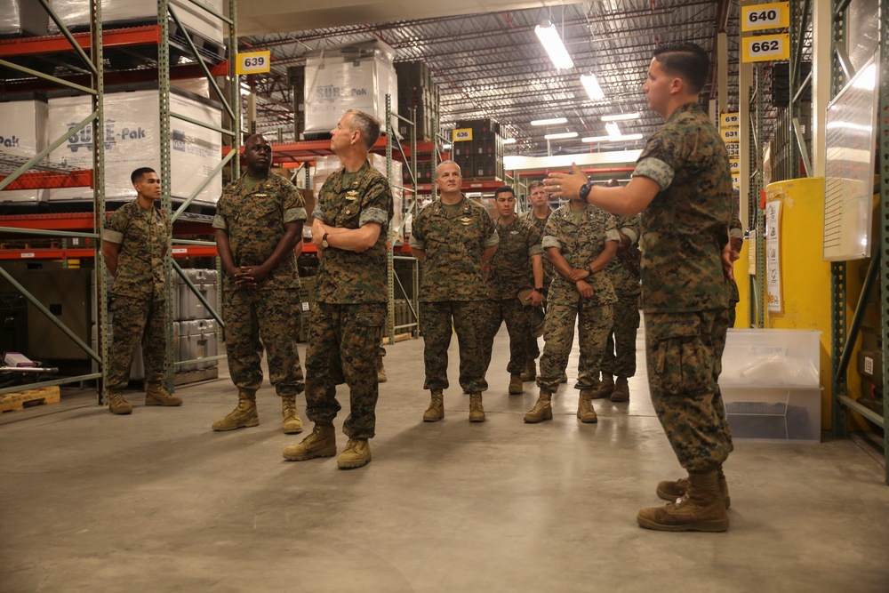 Mighty medicine: Top medical officer visits Camp Lejeune