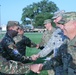 Armenian Soldiers visit the 891st Engineer Battalion, Kansas Army National Guard