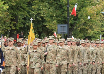 US Soldiers join allies for Polish Armed Forces Day