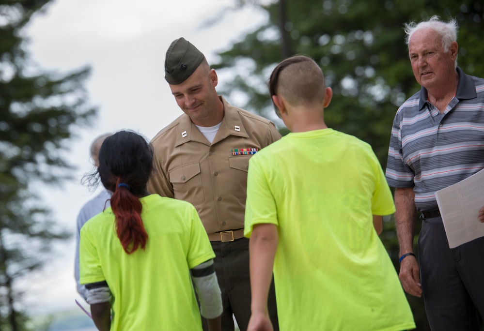 6th ESB Recognized at Standish Beach Dedication Ceremony