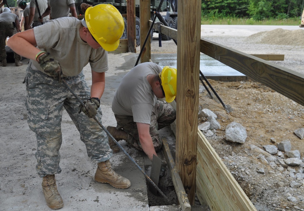 983rd Engineering Battalion completes annual training at Crane Army