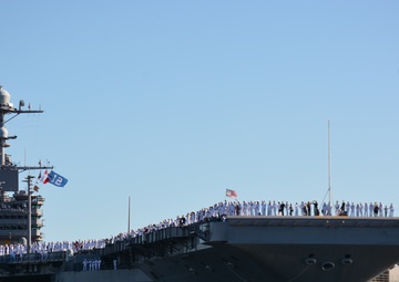 USS John C. Stennis (CVN 74) returns to NBK