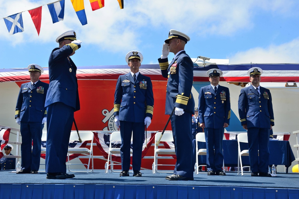 Pacific Area Command welcomes new commander