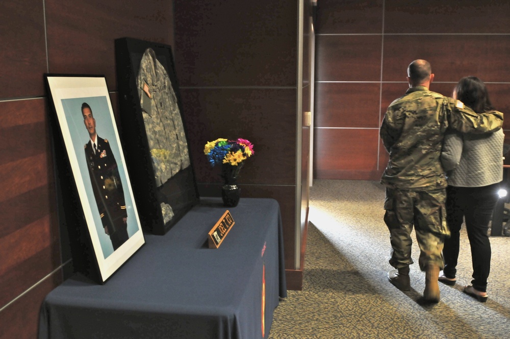 Fallen 63rd RSC officer remembered at memorial ceremony