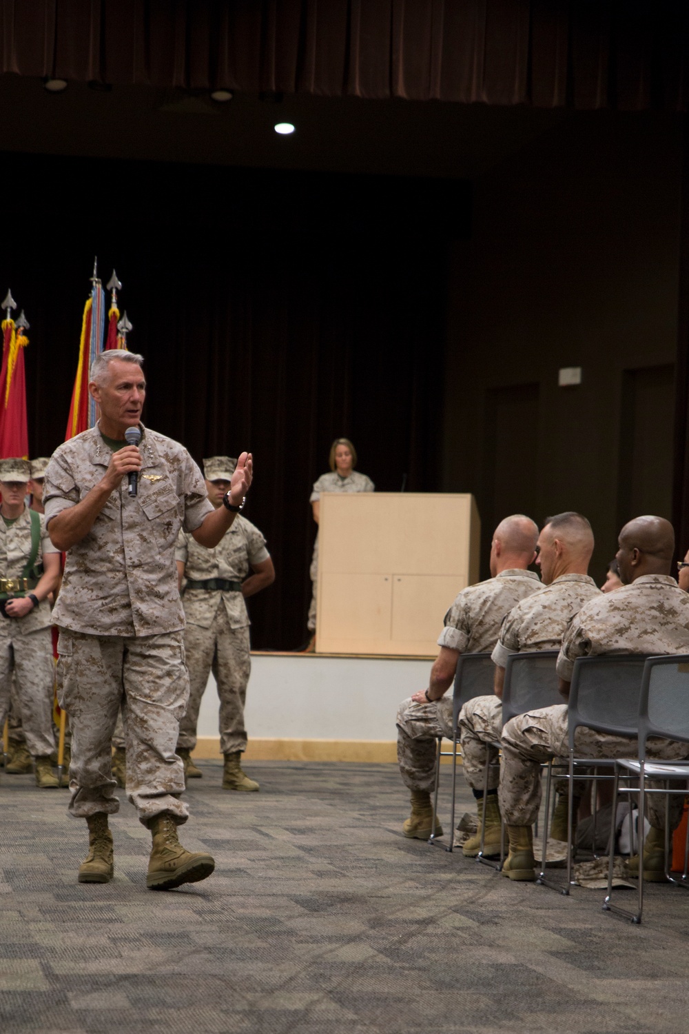 Marine Forces Reserve holds change of command ceremonies for two major subordinate commands