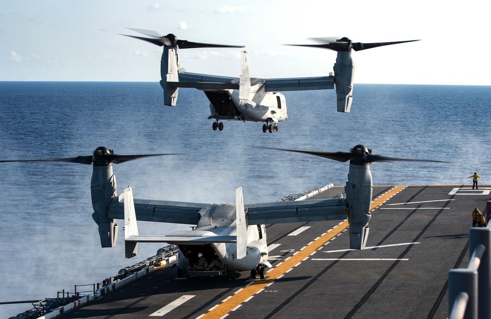 BHR Osprey landing