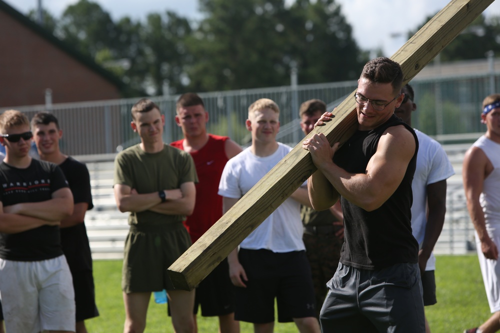 HMLA-167 Marines put their strength to the test in 10th annual Highland Games