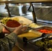 Dining Facility staff prepares lunch