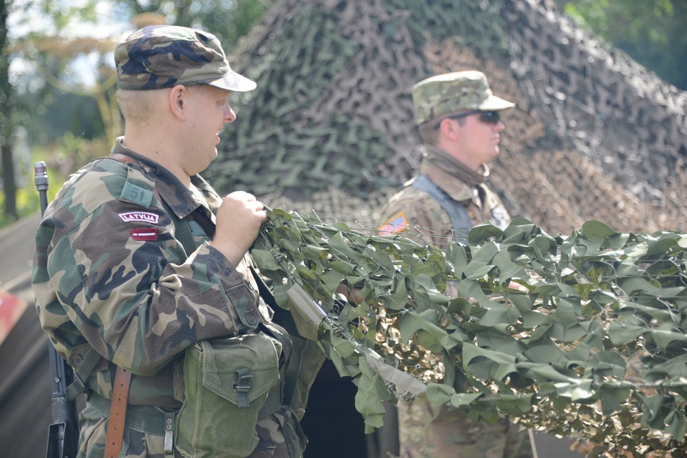 Michigan Guard, Marines, and Zemessardzes prepare for Strong Guard 2016 in Latvia