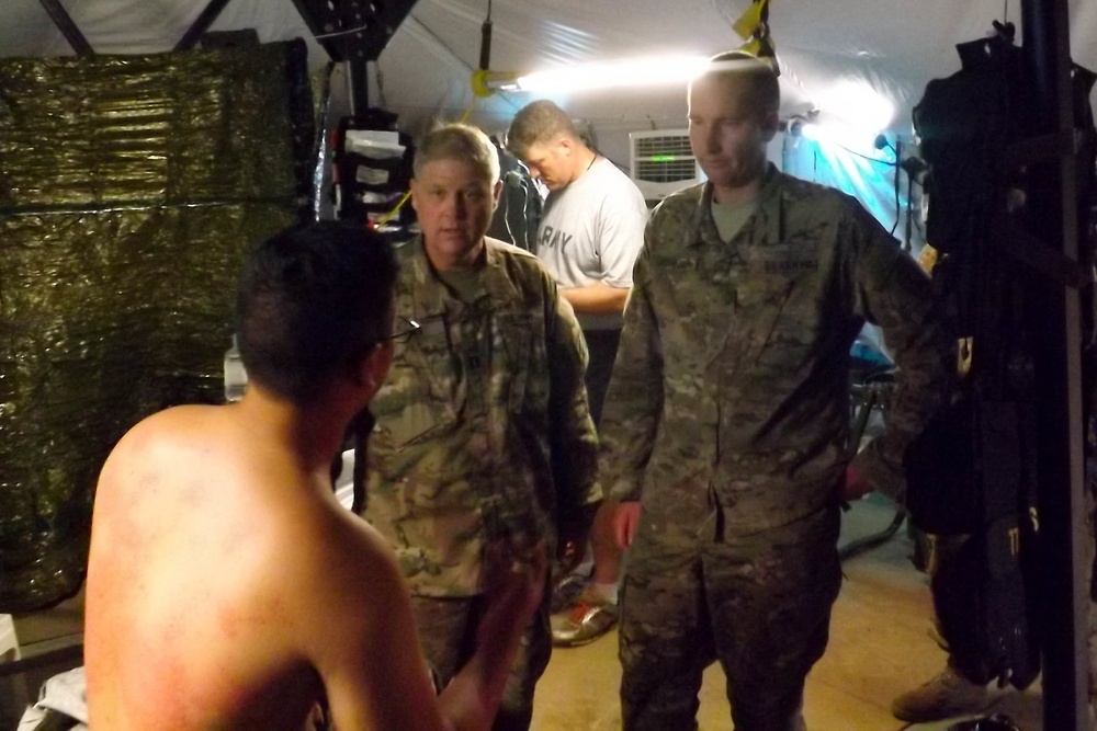 212th CSH Supports Central Accord 16 with Expeditionary Hospital Medical Support