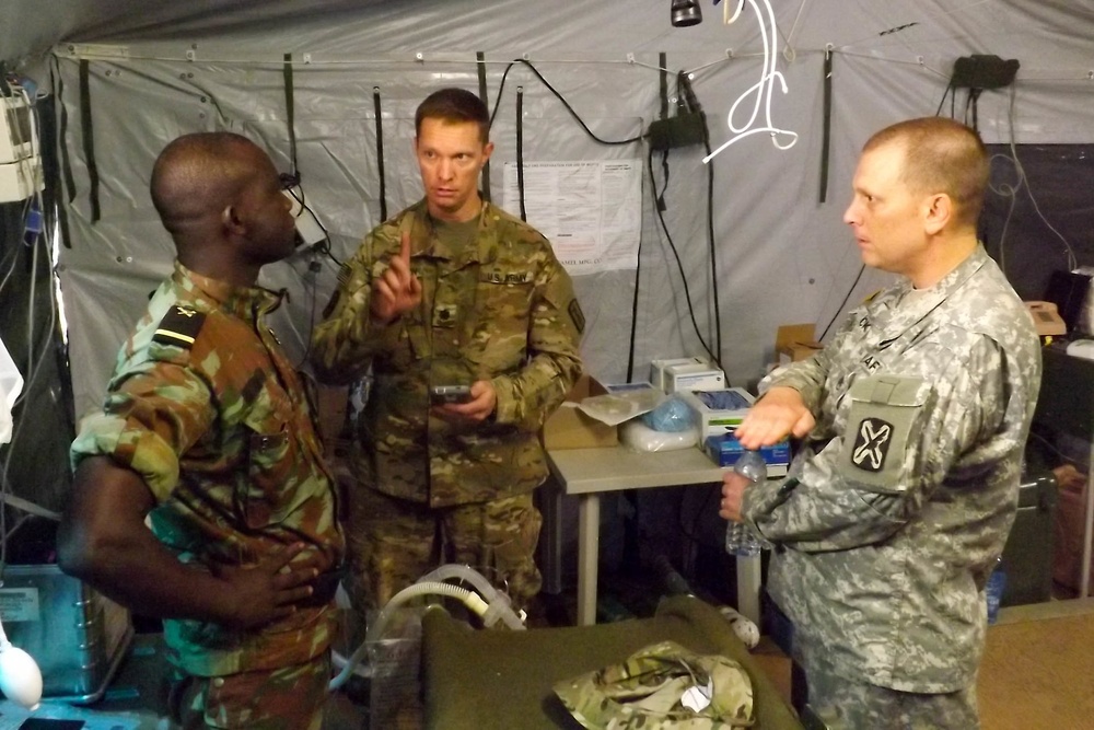 212th CSH Supports Central Accord 16 with Expeditionary Hospital Medical Support