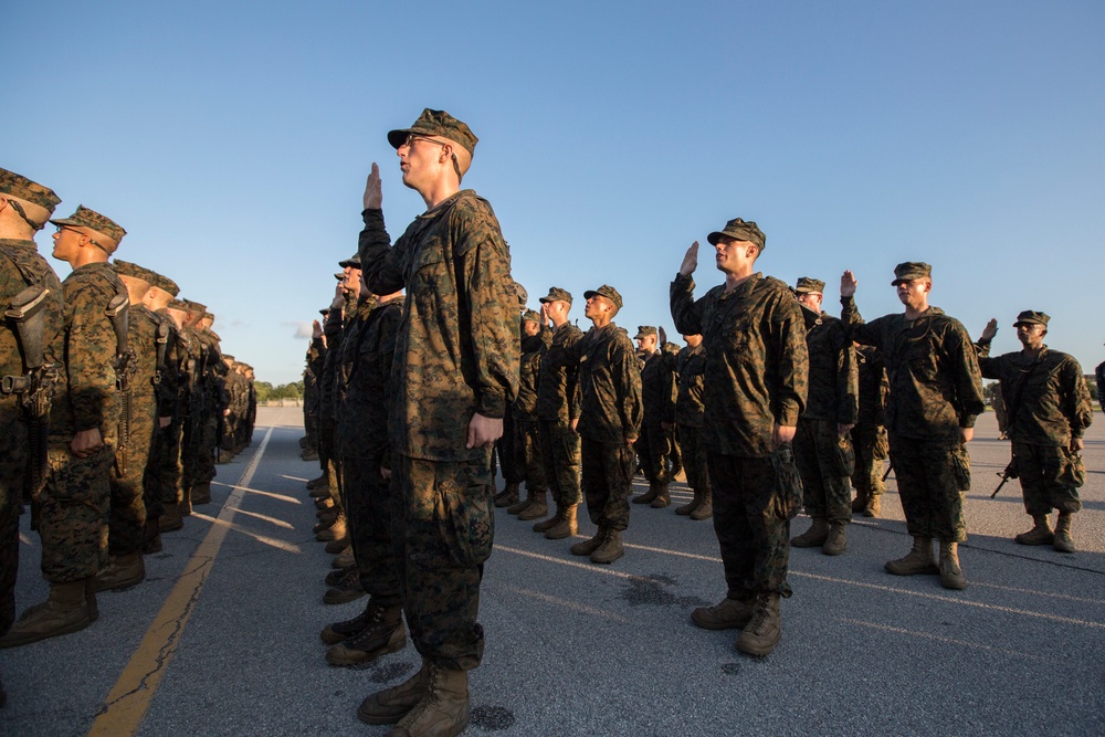 Recruits conquer Crucible, earn title Marine on Parris Island
