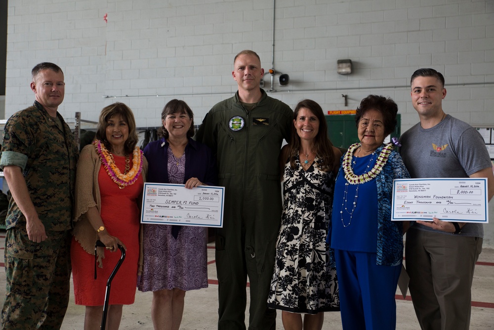 Great Aloha Run funds donated in support of military and local charities